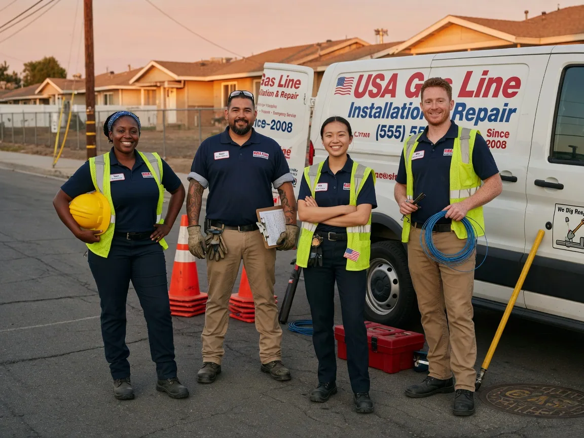Gas Line Installation company in Myersville, MD